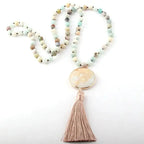 Collier "Bohême" en pierres naturelles | Colliers | pierre naturelle bijoux
