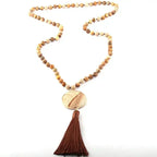 Collier "Bohême" en pierres naturelles | Colliers | pierre naturelle bijoux
