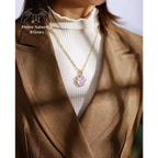 Collier "Cocon" en pierres naturelles | Colliers | pierre naturelle bijoux