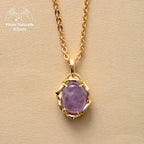 Collier "Cocon" en pierres naturelles | Colliers | pierre naturelle bijoux