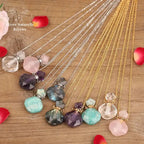 Collier diffuseur de parfum en pierres naturelles | Colliers | pierre naturelle bijoux