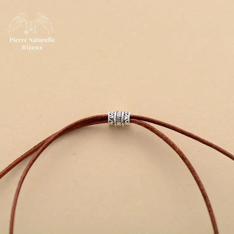 Collier "Jeunesse" en Quartz rose | Colliers | pierre naturelle bijoux
