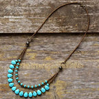 Collier en Turquoise | Colliers | pierre naturelle bijoux