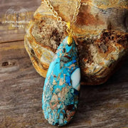 Collier "Espérance" en Turquoise