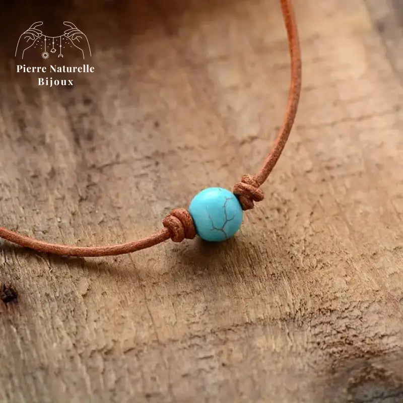 Collier "Succès" en Turquoise