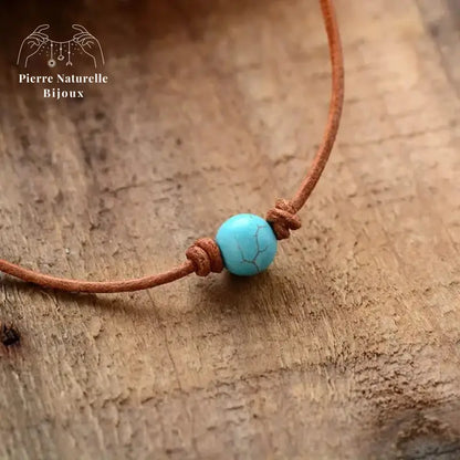 Collier "Succès" en Turquoise