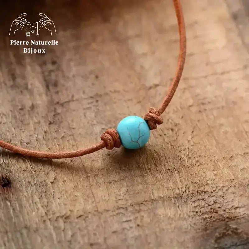 Collier "Succès" en Turquoise