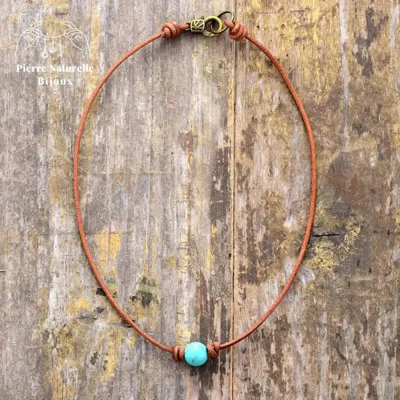 Collier "Succès" en Turquoise / Quartz rose / Howlite | Colliers | pierre naturelle bijoux